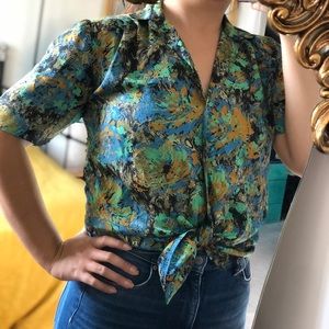 Vintage Tshirt Blouse